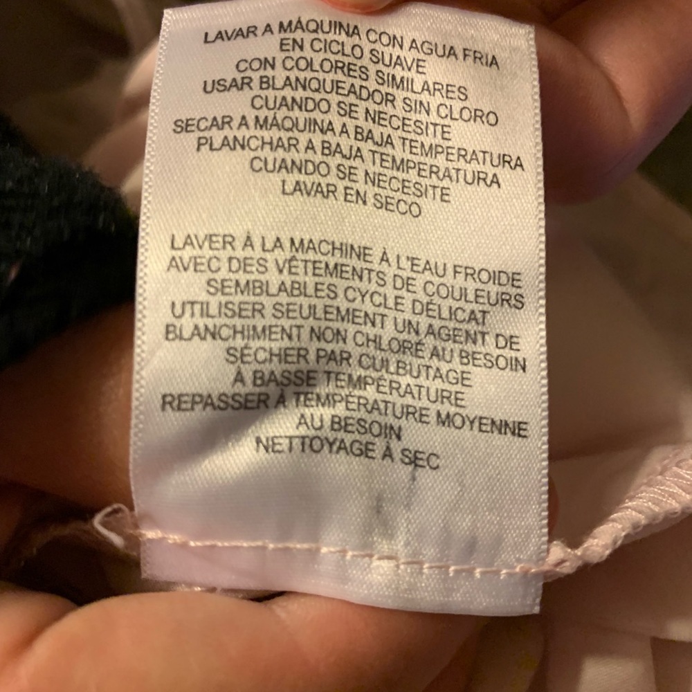 Clover and Sloane Pink Fuzzy Dress Size Large - Picture 15 of 16